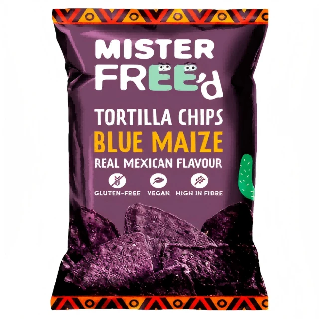 Mister Free'd Blue Maize Tortilla Chips 135g