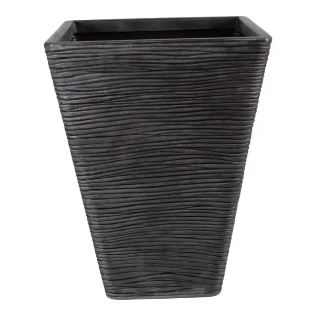 Amalfi Tapered Tall 40cm x 40cm x 52cm-Pewter