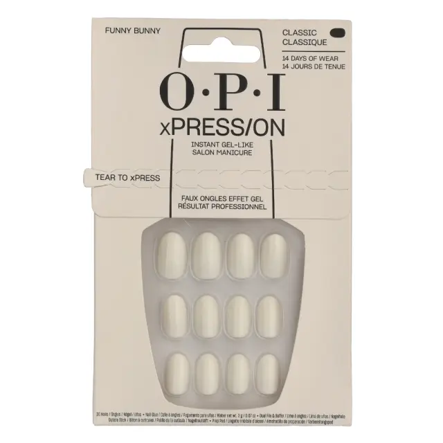 OPI Xpress/On Nail Art 30 pieces - Funny Bunny