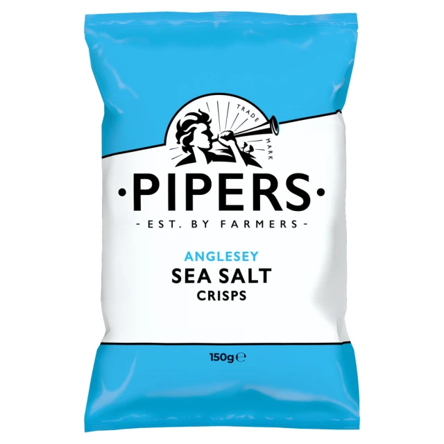 Pipers - Anglesey Sea Salt Crisps - 150g