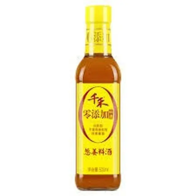 QH Brand Ginger Spring Onion Cooking Wine 500ml 千禾零添加葱姜料酒