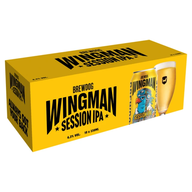 Brewdog Wingman 10 X 330Ml (Abv 4.3%)