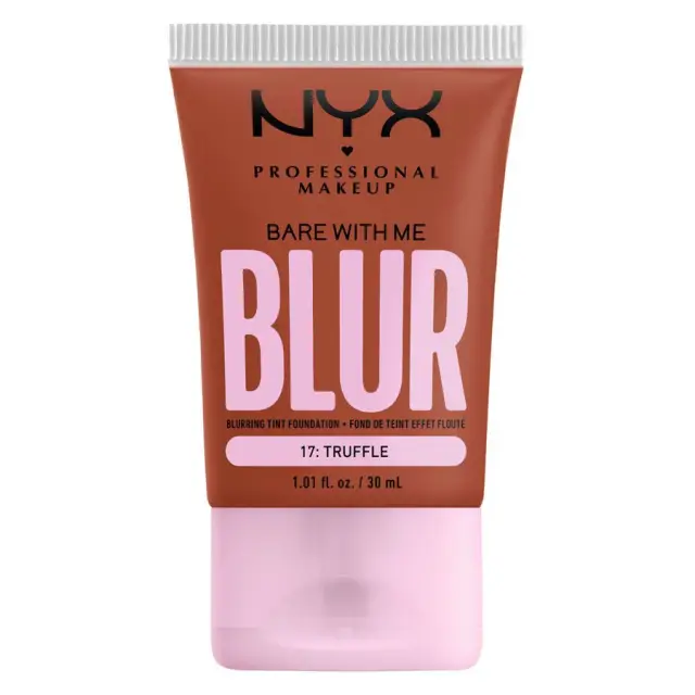 NYX Professional Makeup Bare With Me Blur Tint Foundation 17 Truffel Makeup