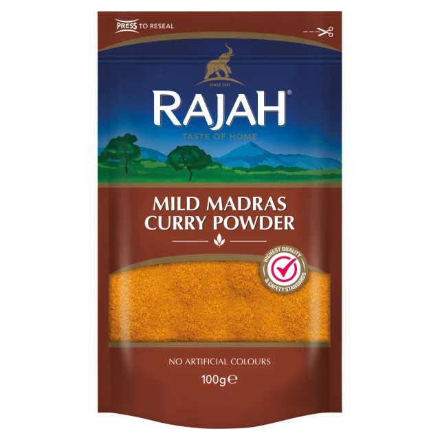 Rajah Mild Madras Curry Powder 100G
