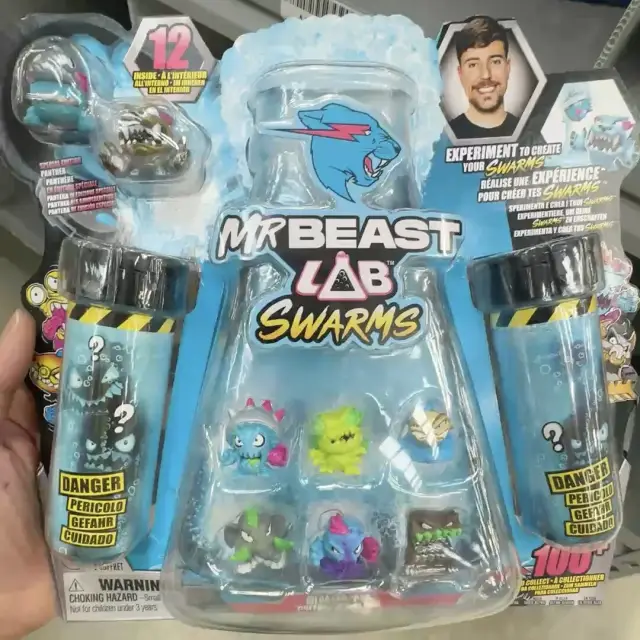 MrBeast Lab  Swarms Mega Lab 12 Figure Pack B