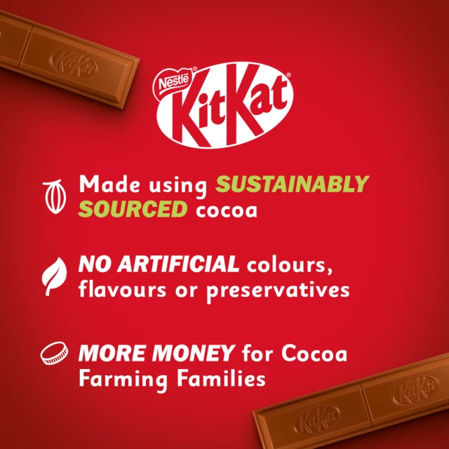 Kitkat Chunky Double Chocolate 4 X 35G