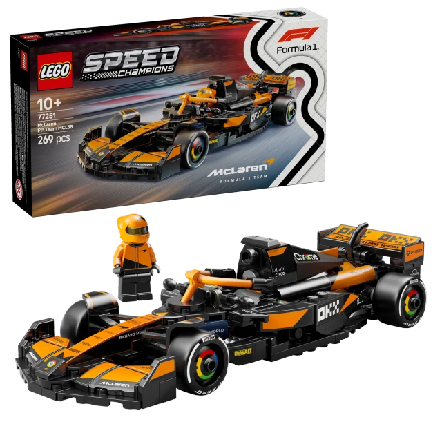 LEGO Speed Champions 77251 McLaren F1 Team MCL38 Race Car Set