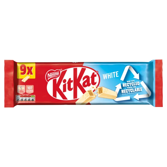 Kit Kat 2 Finger White 9 X 20.7G
