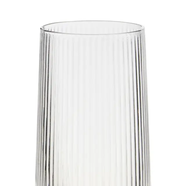Eldon Set of Four Ribbed Hi Ball Glasses