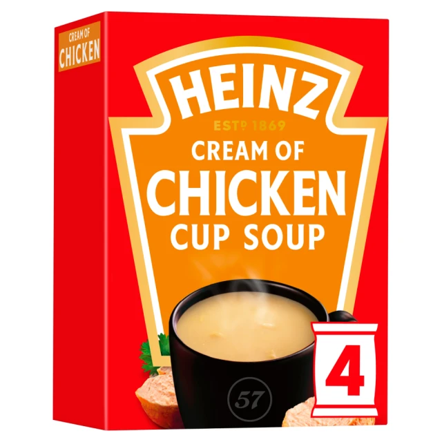 Heinz Cream Of Chicken Cup Soup 68g