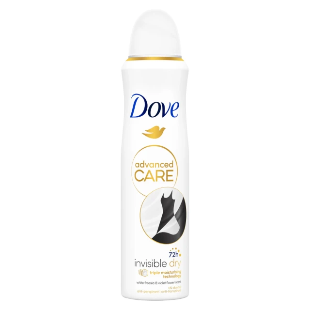 Dove Advanced Care Anti-perspirant Deodorant Spray Invisible Dry 150 ml
