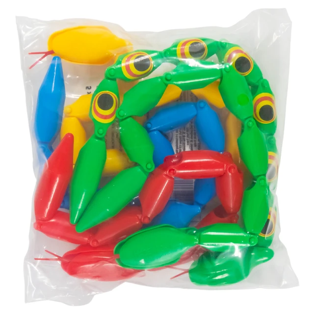 PLASTIC SNAKES 5PK