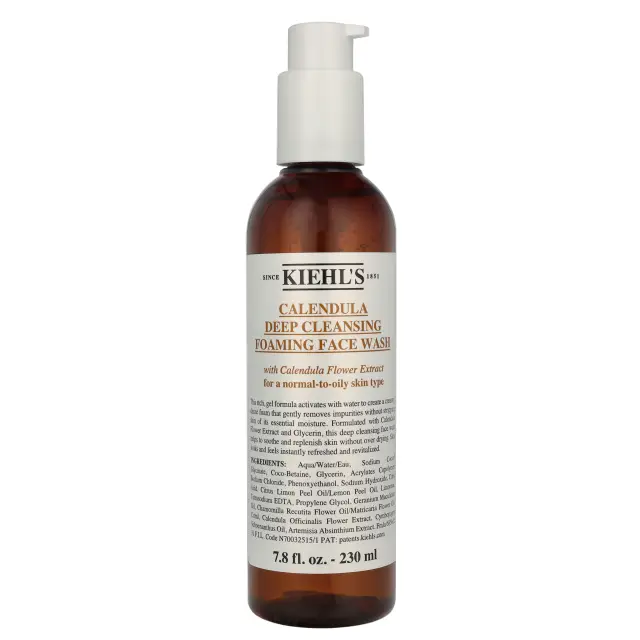 Kiehl's Calendula Deep Cleansing Foaming Face Wash 230 ml