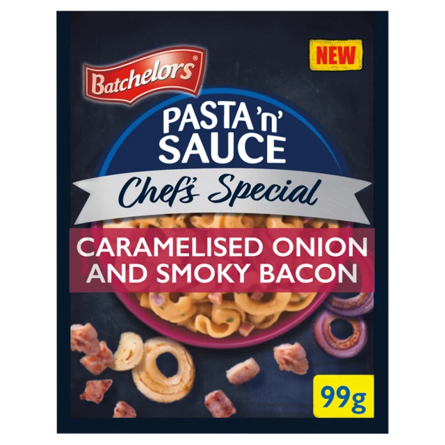 Batchelors Chef Special Carmelised Onion & Smokey Bacon 99g