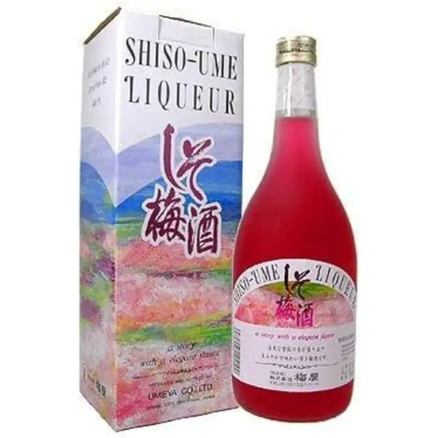 Umeya Shiso Plum Wine 14% Alc/Vol 720ml/bottle  紫蘇梅酒 720ml/瓶