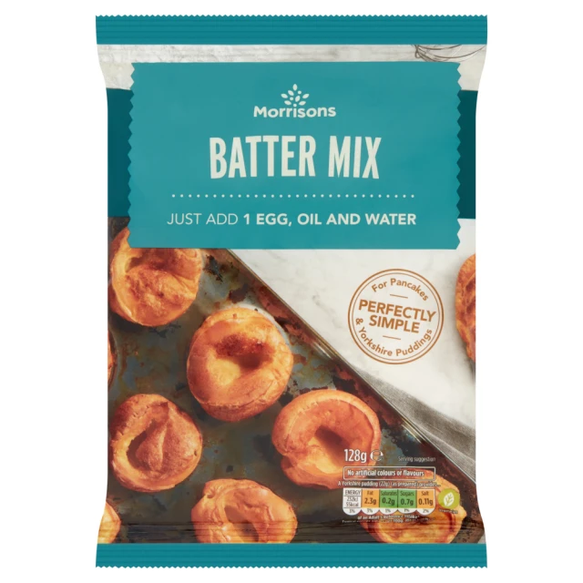 Morrisons Batter Mix 128g