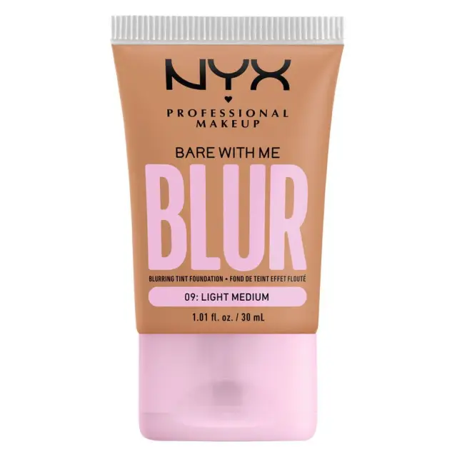NYX Professional Makeup Bare With Me Blur Tint Foundation 09 Light Medium