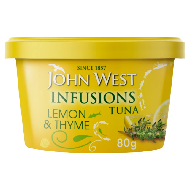 John West Tuna Infusions Lemon & Thyme 80g