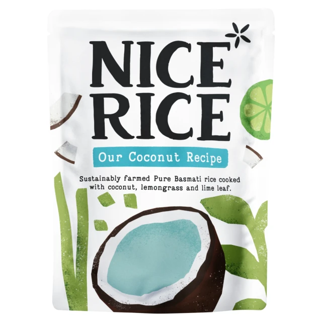 Nice Rice - Coconut & Lemongrass Pouch - 250g