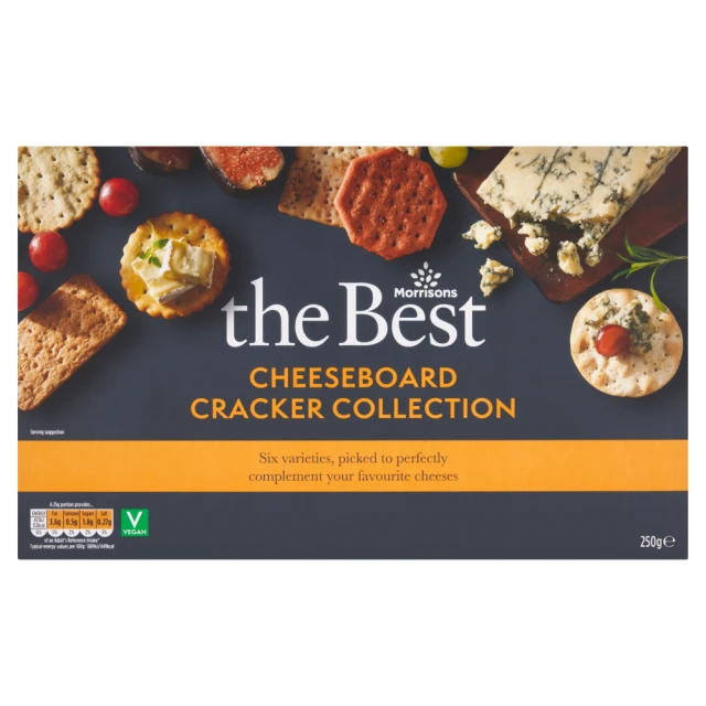 Morrisons The Best Cheeseboard Cracker Selection 250g
