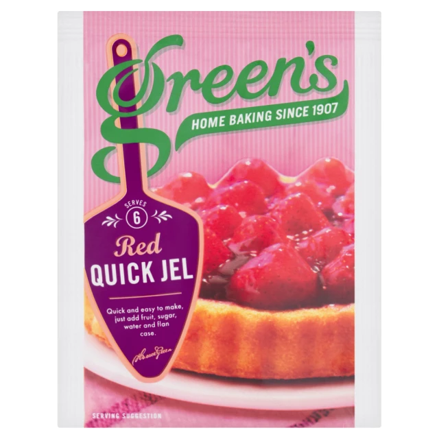 Greens Red Quick Jel Single Sachet 35g