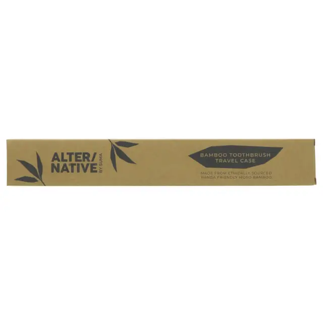 Alter/native By Suma Bamboo Toothbrush Travel Case