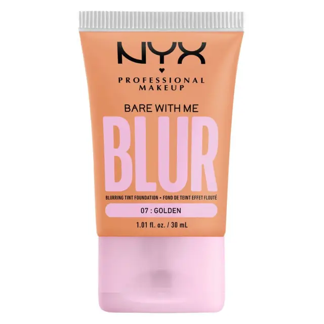 NYX Professional Makeup Bare With Me Blur Tint Foundation 07 Golden Makeup