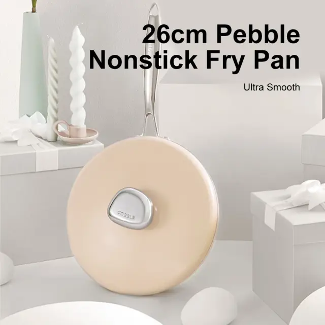 VELOSAN 26cm Cast Aluminium Frying Pan with Lid