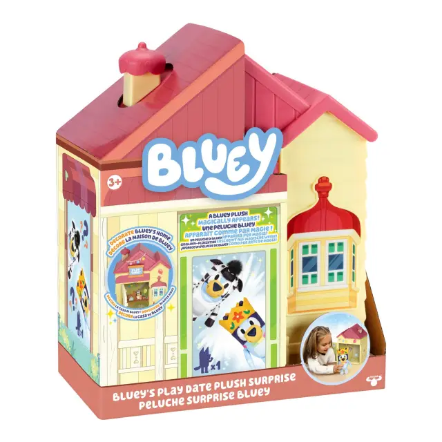 Bluey Playdate Plush Surprise Playset