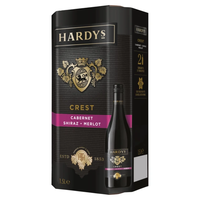 Hardys Crest Cabernet Shiraz Merlot 1.5L