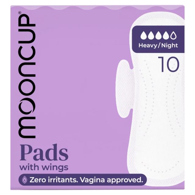 Mooncup Pads with Wings Heavy / Night