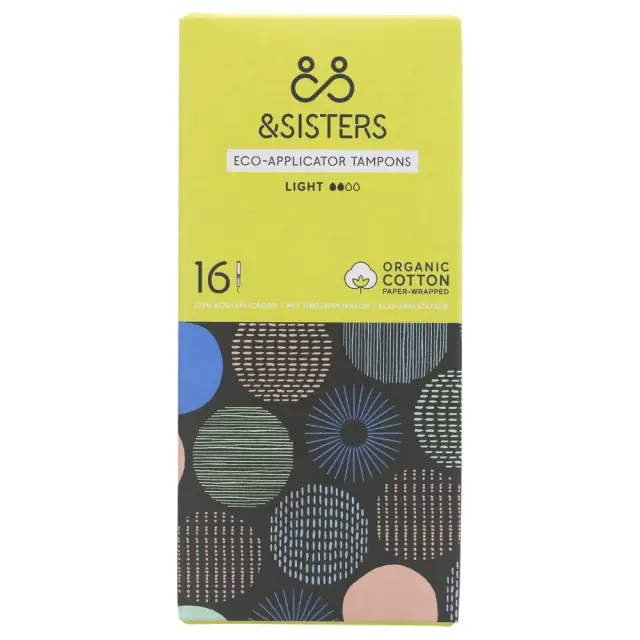&sisters By Mooncup Eco Applicator Tampons - Light