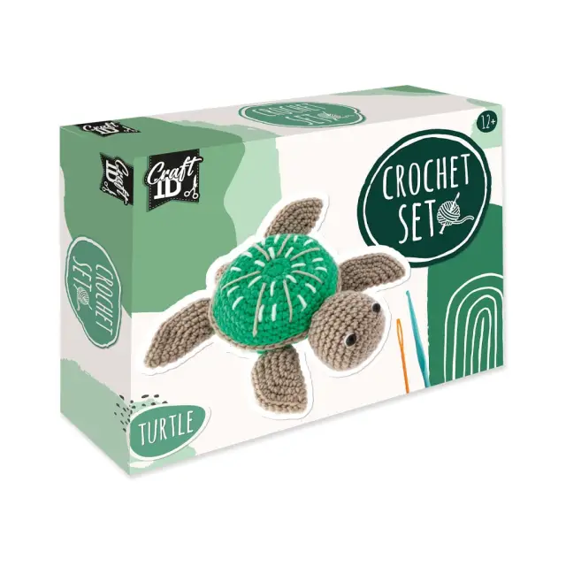 Craft ID Turtle Crochet Set Kit