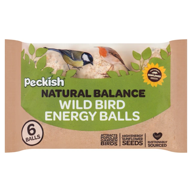 Peckish Complete Natural Balance Energy Balls 6 pack