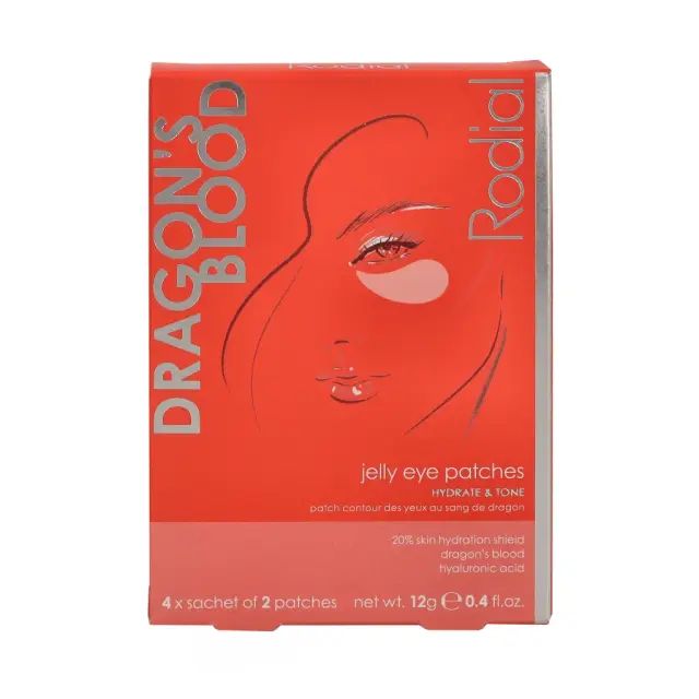 Rodial Dragon's Blood Jelly Eye Patche Set 12 g - 4x3gr