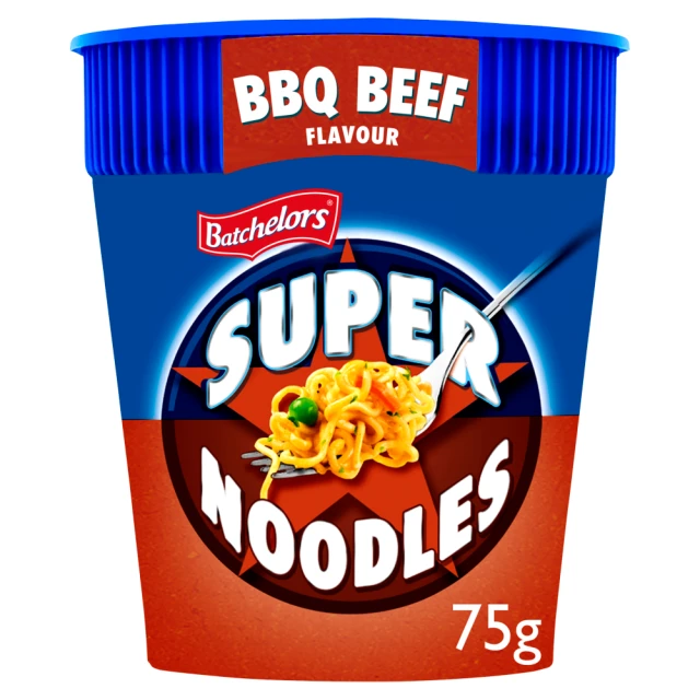 Batchelors Super Noodles Bbq Beef Pot 75g