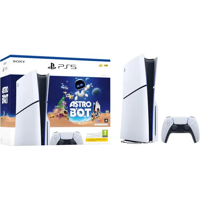 Sony PlayStation 5 - Console Slim - Disc Edition + Astro Bot
