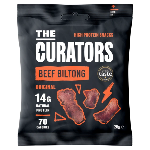 The Curators - Original Beef Biltong - 26g