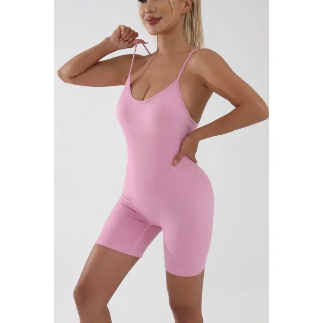 Women's jumpsuit Pink XL size