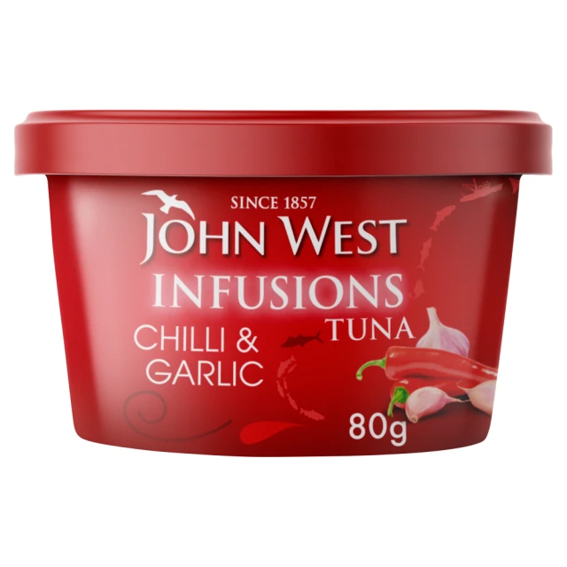 John West Tuna Infusions Chilli & Garlic 80g
