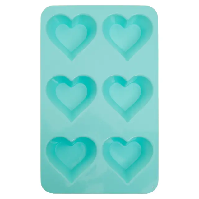 Zing Pastel Green Heart Shape Cake Mould