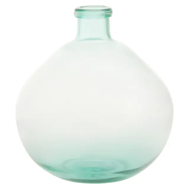 Bexley Blue Recycled Glass Vase