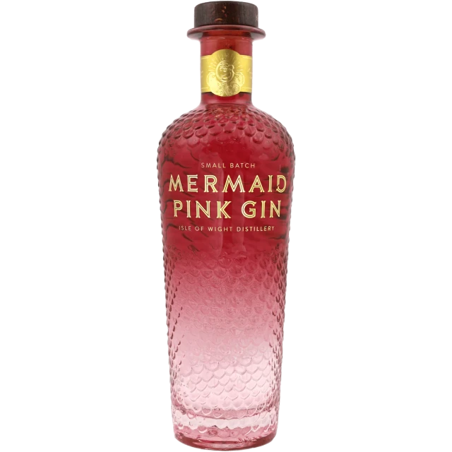 Isle of Wight Mermaid Pink Gin 70cl