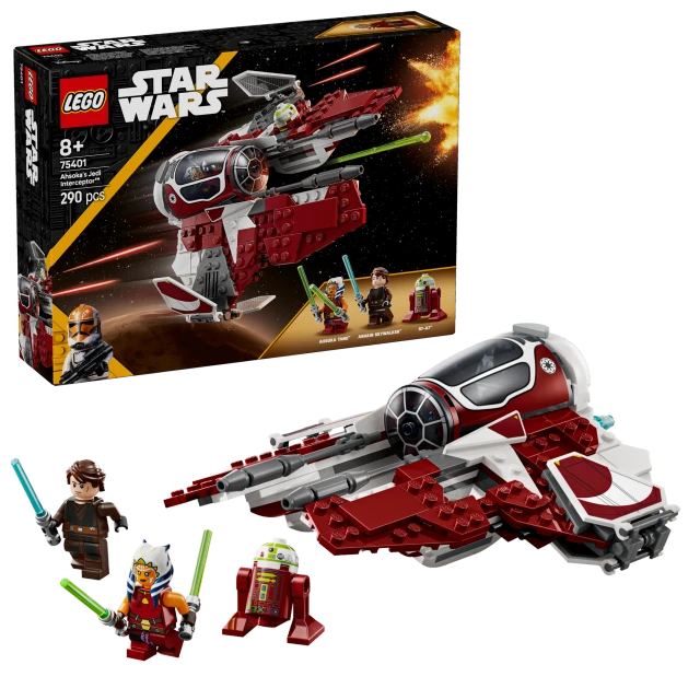LEGO Star Wars 75401 Ahsoka's Jedi Interceptor Set
