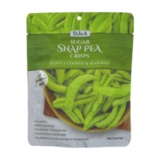 Dj&a Sugar Snap Pea Crisps - 30G