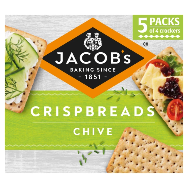 Jacobs Chive Crispbreads 190G