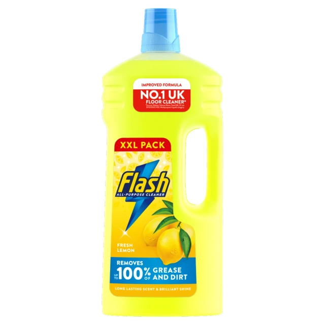Flash Multipurpose Floor Liquid Cleaner Crisp Lemon 2L