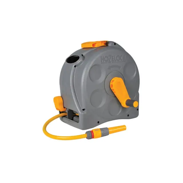HOZELOCK 2415 2IN1 COMP ENCLOSED REEL + HOSE 25M