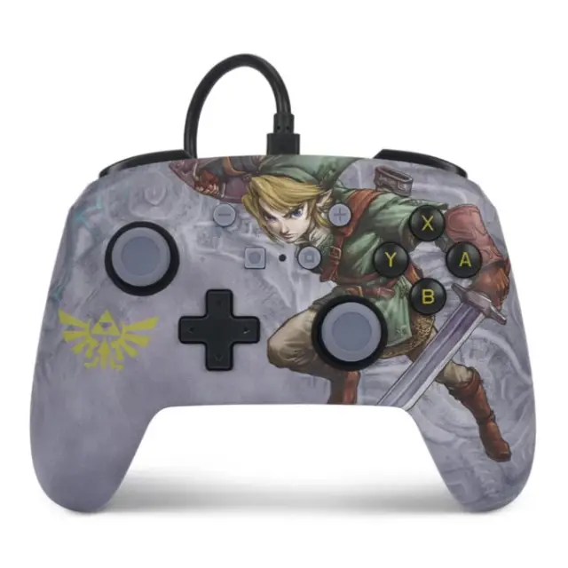 PowerA - Enhanced Wired Controller - Zelda: Valiant Link (Nintendo Switch Licensed)