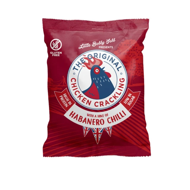 The Original Chicken Crackling - Chicken Crackling with a Hint of Habanero Chilli - 35g